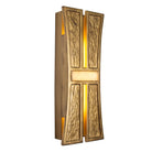 Kalco - 528421RBG - LED Murale - Dos - Or rustique et or brossé
