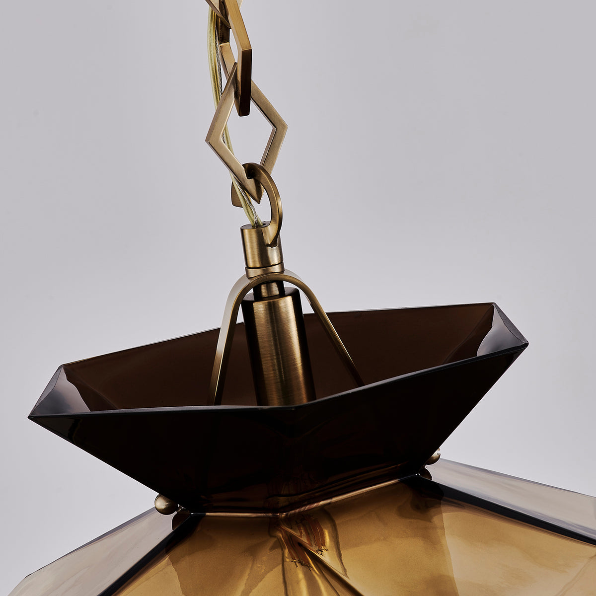 Kalco - 528313WB - One Light Pendant - Bolsa - Winter Brass