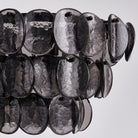 Kalco - 524661BN - Ligne à neuf lumières Suspension - Uroko - Nickel noir