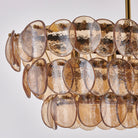 Kalco - 524661PWB - Neuf lampes linéaires Suspension - Uroko - Laiton d'hiver poli