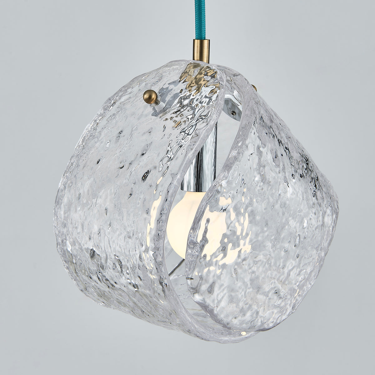Kalco - 529511WB - One Light Pendant - Pallina - Winter Brass