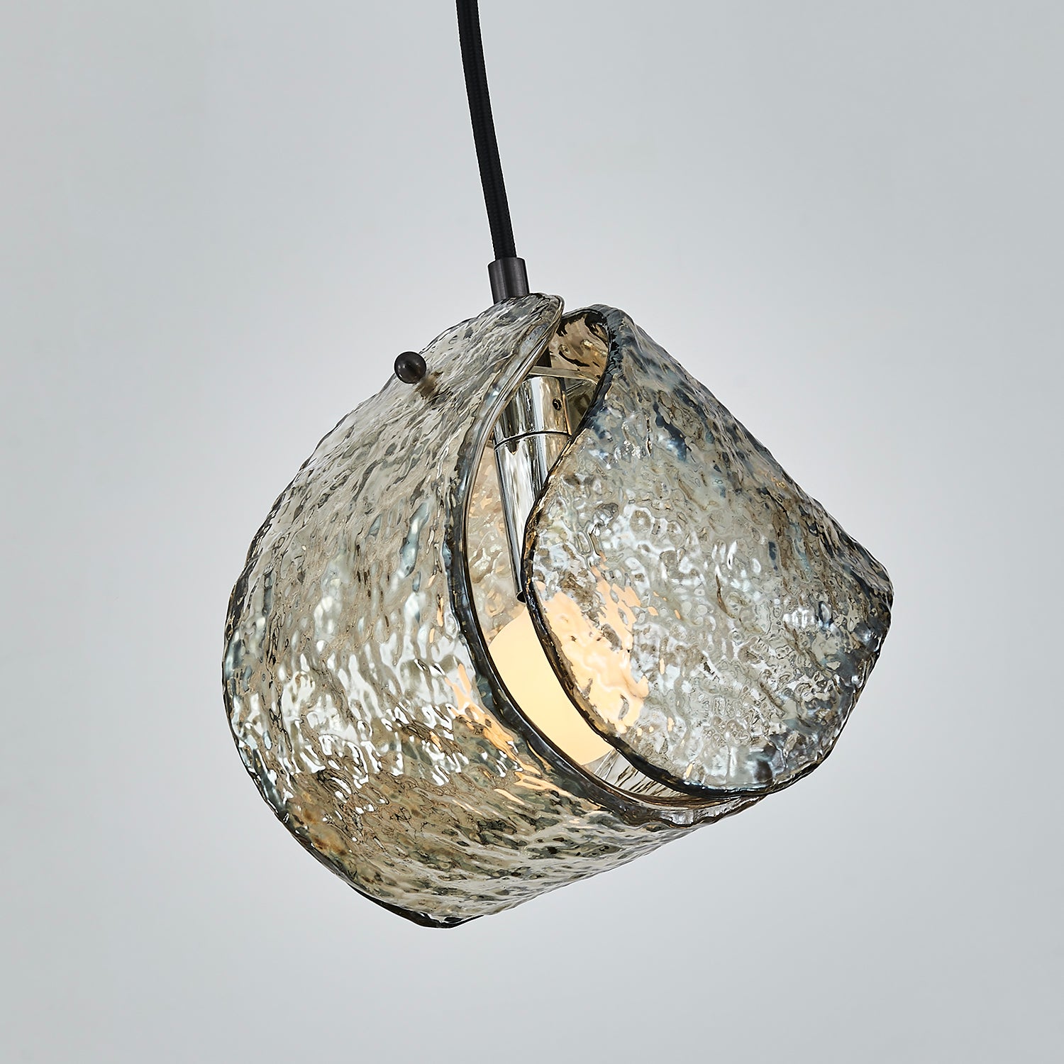 Kalco - 529511SBN - Une lumière Suspension - Pallina - Nickel noir satiné