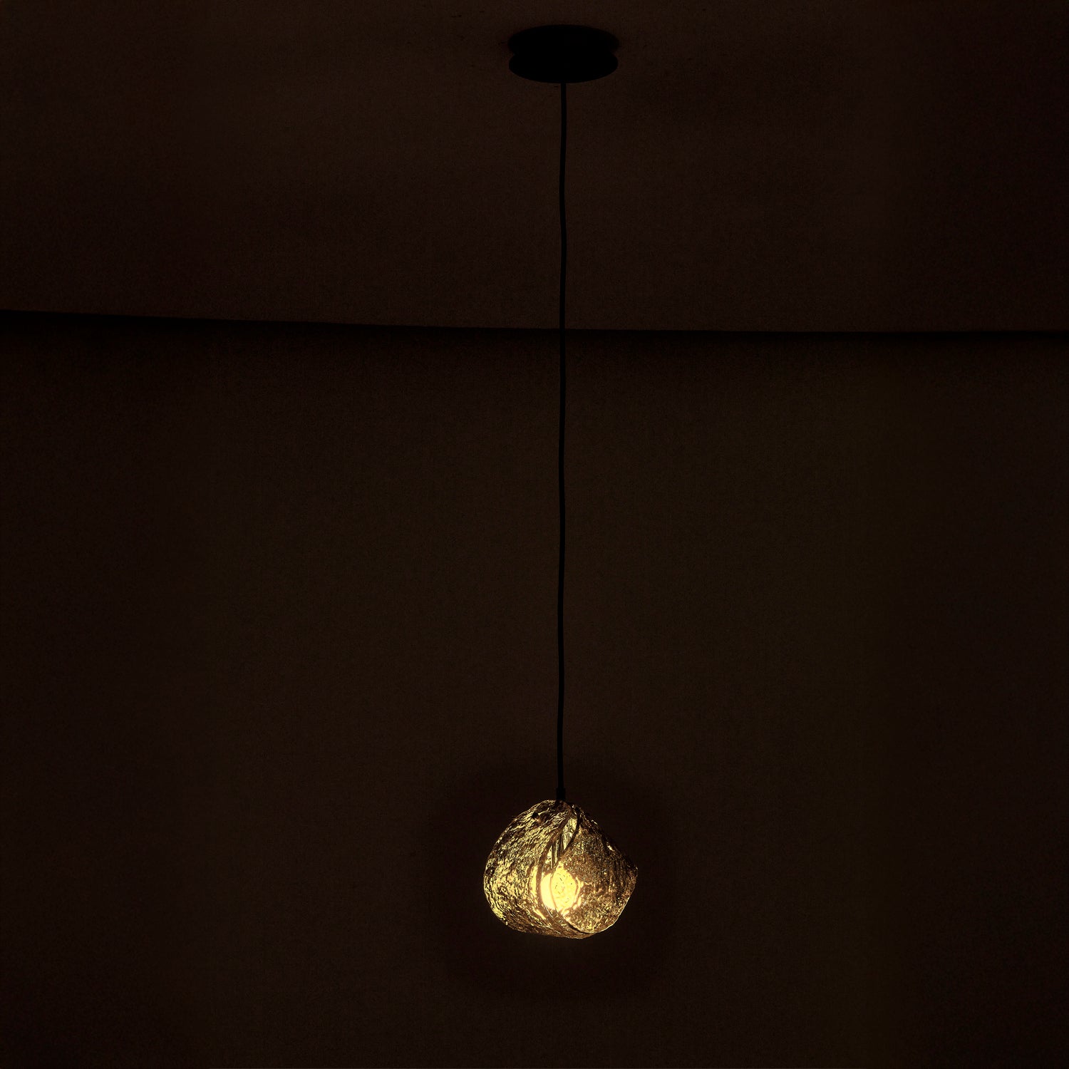 Kalco - 529511SBN - Une lumière Suspension - Pallina - Nickel noir satiné