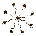 Kalco - 529256ORB - Huit Lumières Suspendu - Rizo - Bronze huilé