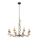 Kalco - 529256ORB - Huit Lumières Suspendu - Rizo - Bronze huilé