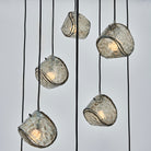 Kalco - 529553SBN - Nine Light Chandelier - Pallina - Satin Black Nickel