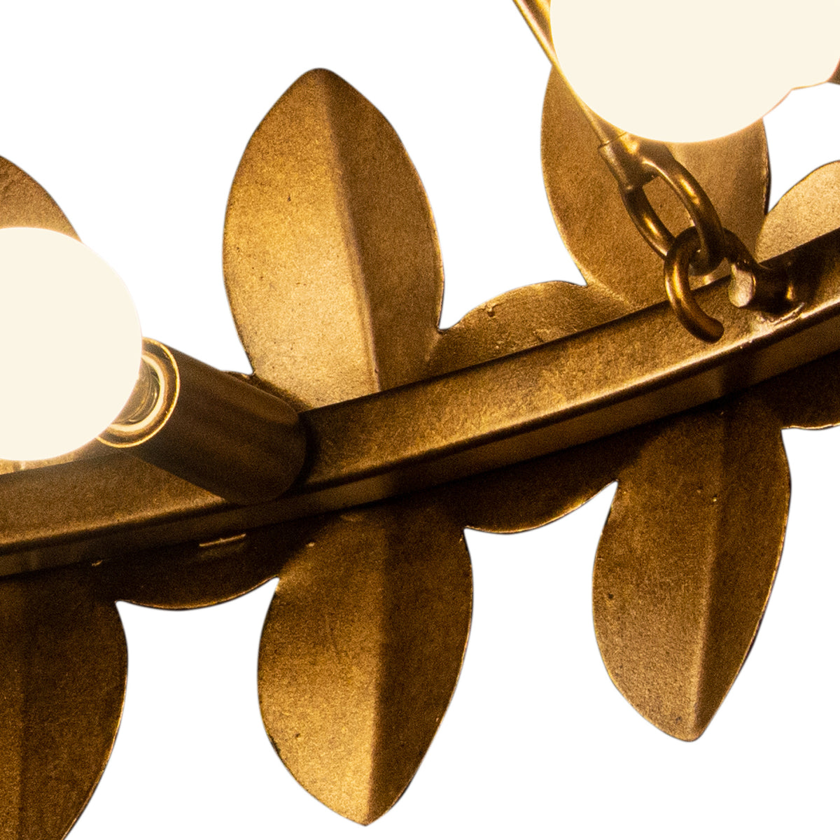 Kalco - 529056PAB - Neuf Lumières Suspendu - VittOria - Laiton antique nacré