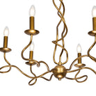 Kalco - 529255ORB - Six lumières Suspendu - Rizo - Bronze huilé