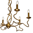Kalco - 529255ORB - Six lumières Suspendu - Rizo - Bronze huilé