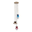 Kalco - 528351WB - Trois lumières Suspendu - Bolsa - Laiton d'hiver