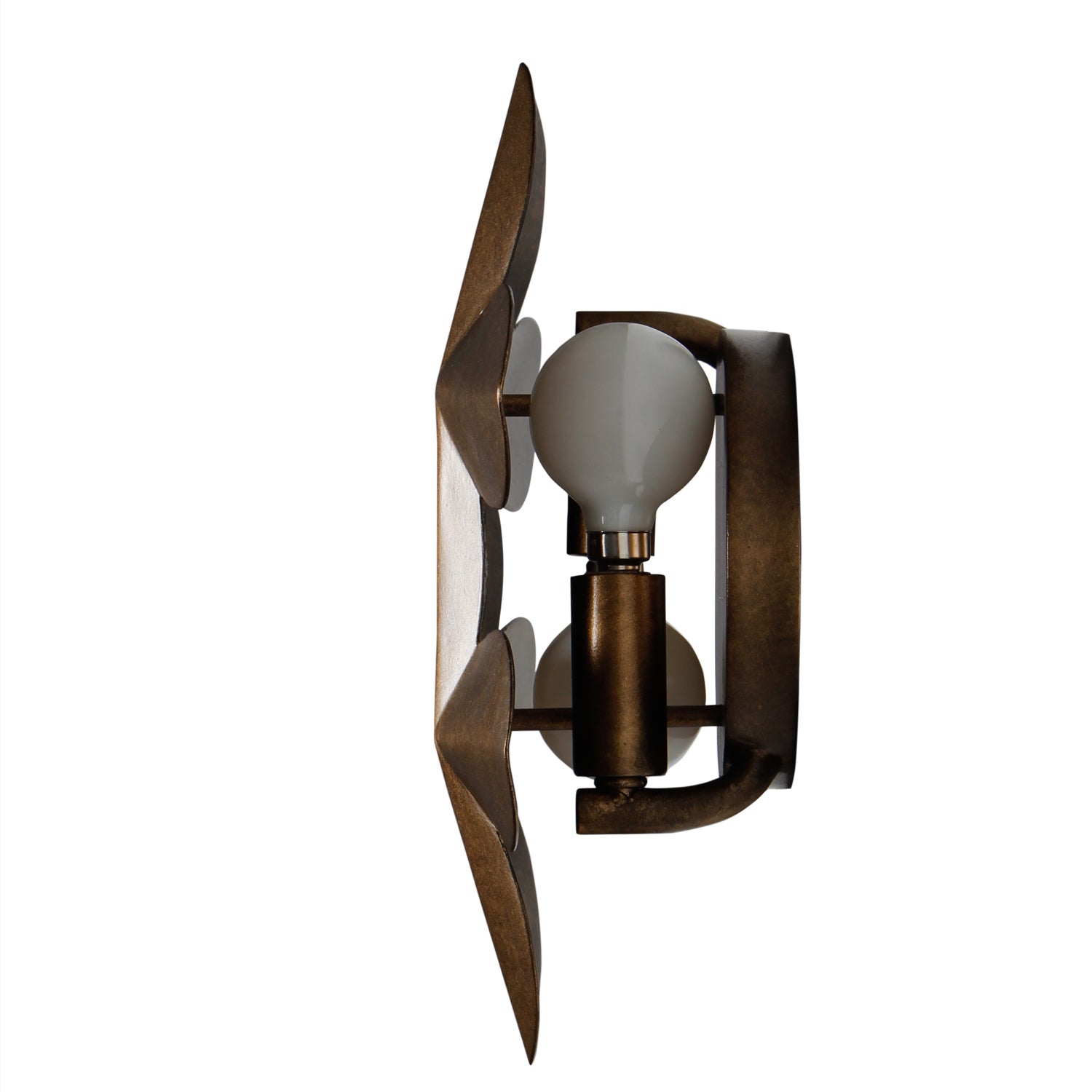 Kalco - 529021PAB - Two Light Wall Sconce - VittOria - Pearlized Antique Brass