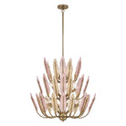 Kalco - 526555BCG - 22 Lumières Suspendu - Autumna - Or champagne brossé