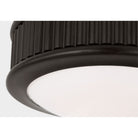 Studio de confort visuel Canada - PCF1001AI - LED Plafonnier - Ritz - Fer huilé vieilli