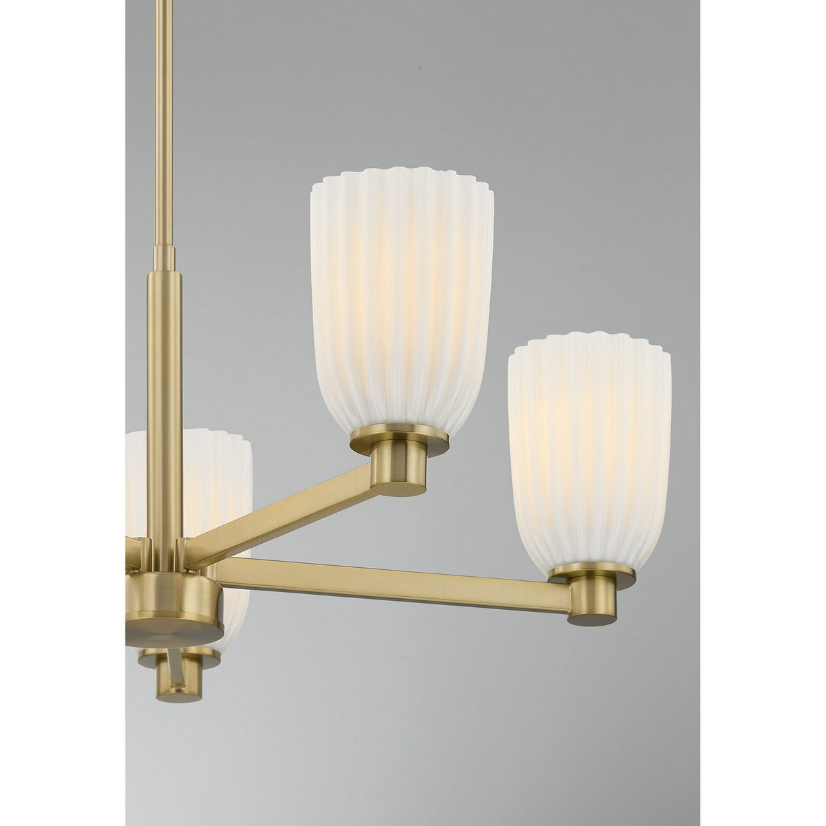 Savoy House - 1-1246-5-127 - Five Light Chandelier - Baldwin - Noble Brass