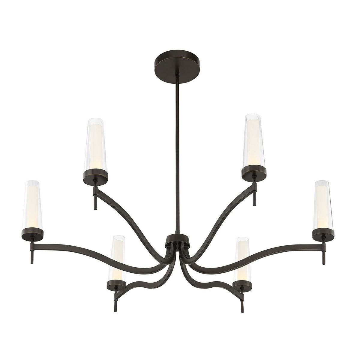 Savoy House - 1-1464-6-15 - LED Chandelier - Butler - Mediterranean Bronze