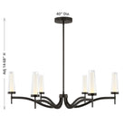 Savoy House - 1-1464-6-15 - LED Chandelier - Butler - Mediterranean Bronze