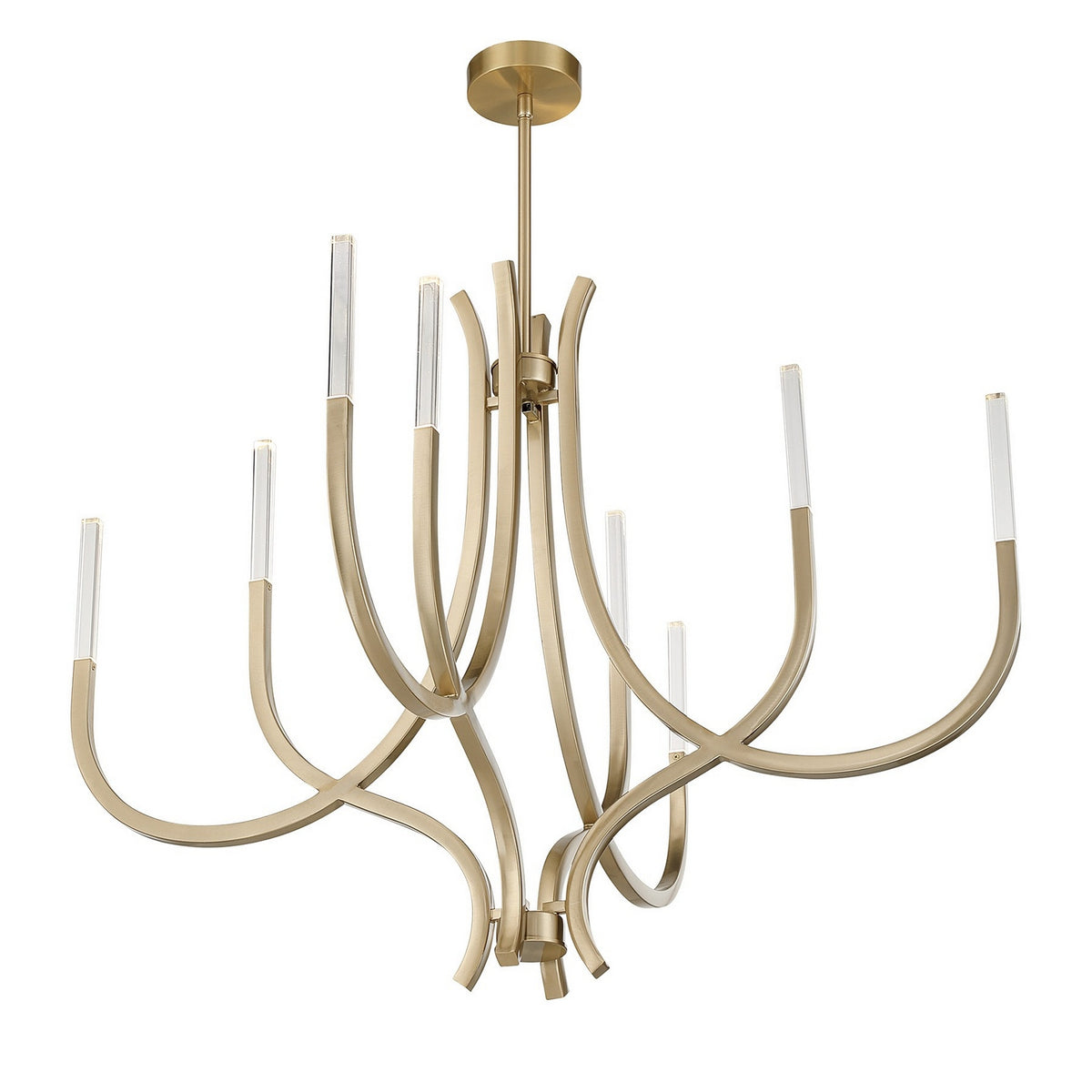Savoy House - 1-1900-8-127 - LED Chandelier - Bradford - Noble Brass