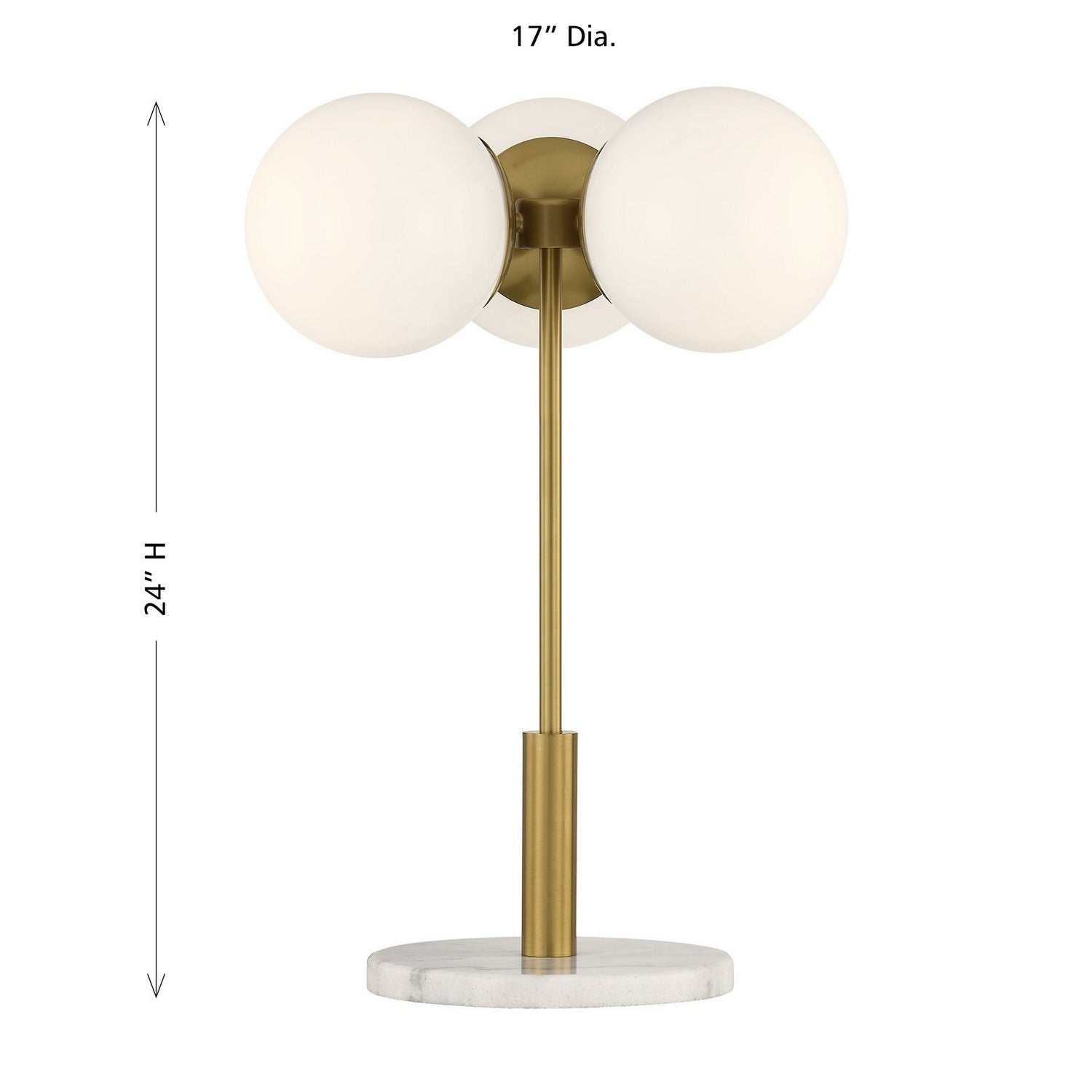 Savoy House - 11-DF13 - Three Light Table Lamp - Turin
