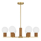 Savoy House - 1-4080-6-322 - Six Lumières Suspendu - Jarrell - Cuivres chaleureux