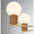 Savoy House - 1-4080-6-322 - Six Lumières Suspendu - Jarrell - Cuivres chaleureux