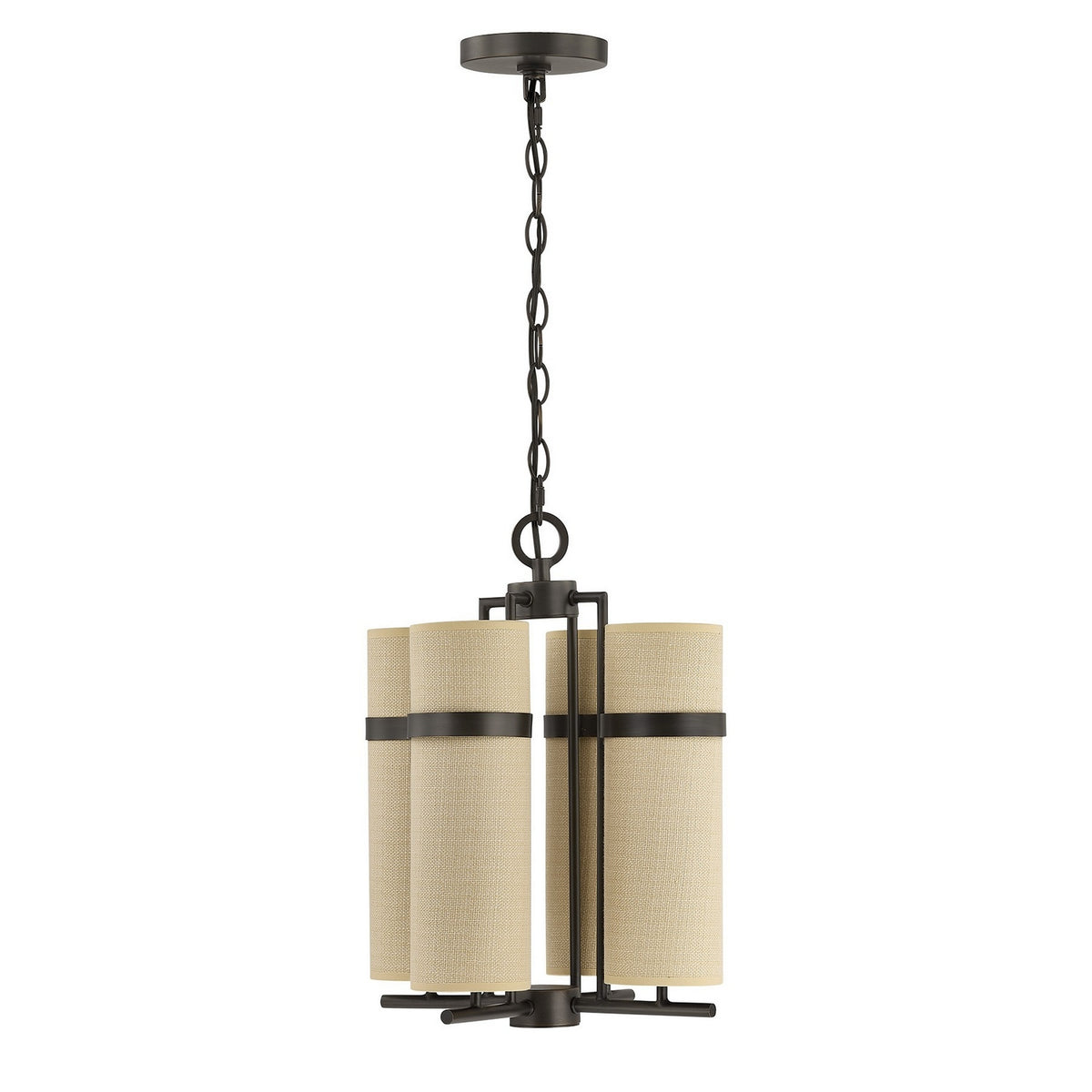 Savoy House - 1-4561-4-15 - Quatre Lumières Suspendu - Weston - Bronze méditerranéen