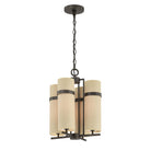 Savoy House - 1-4561-4-15 - Quatre Lumières Suspendu - Weston - Bronze méditerranéen