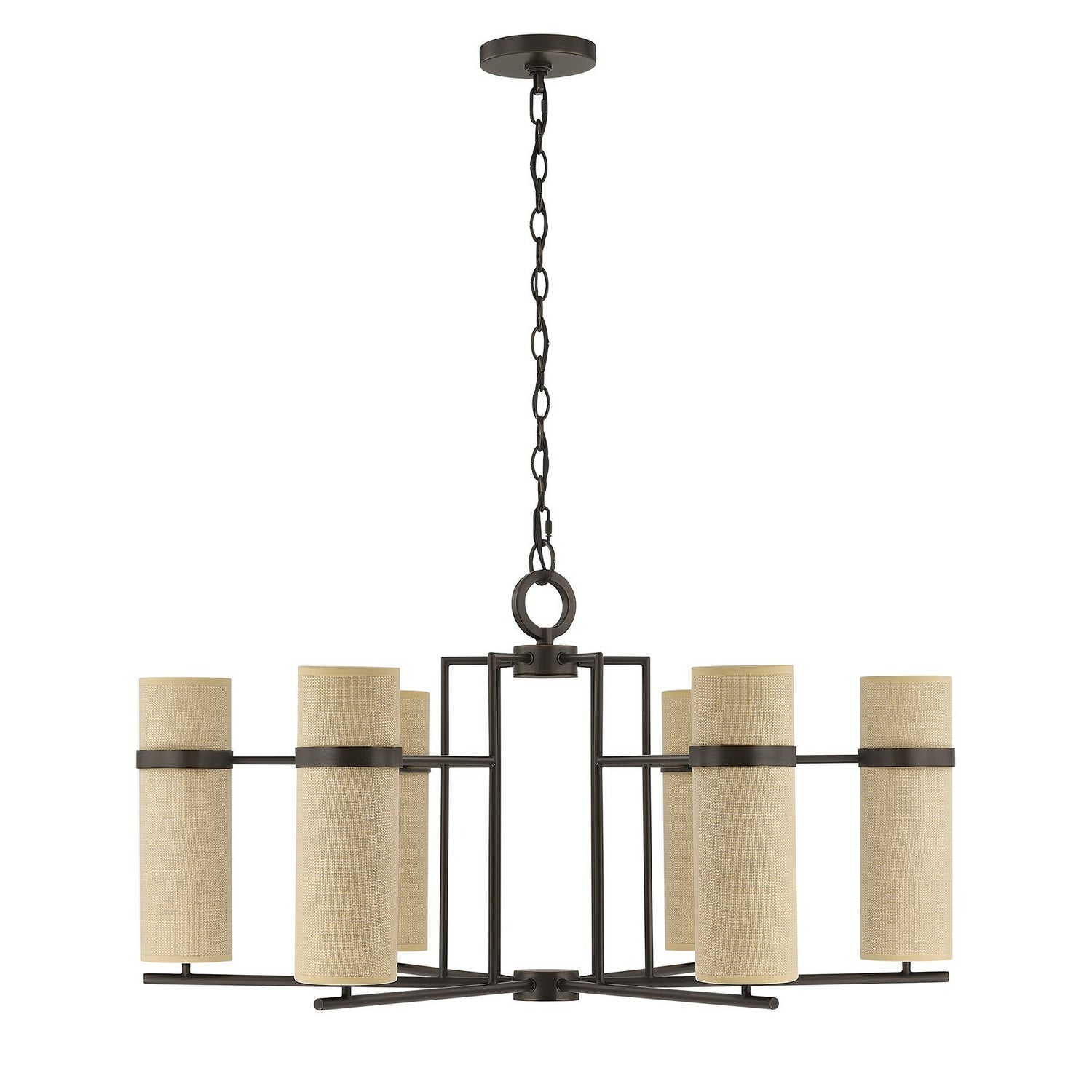 Savoy House - 1-4562-6-15 - Six Lumières Suspendu - Weston - Bronze méditerranéen