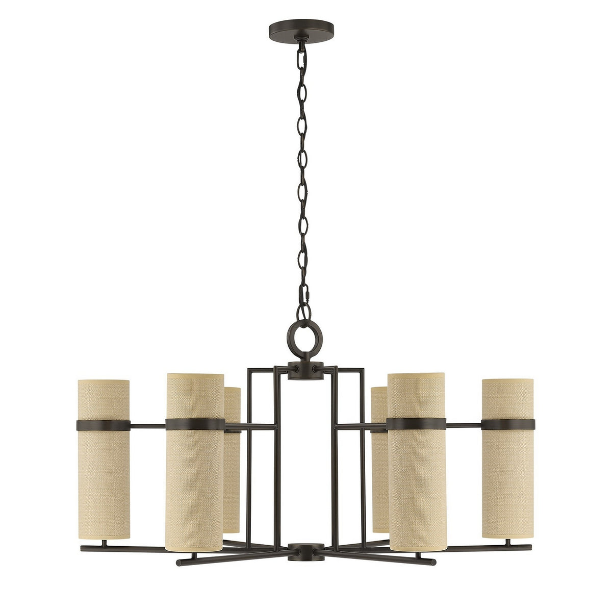 Savoy House - 1-4562-6-15 - Six Lumières Suspendu - Weston - Bronze méditerranéen