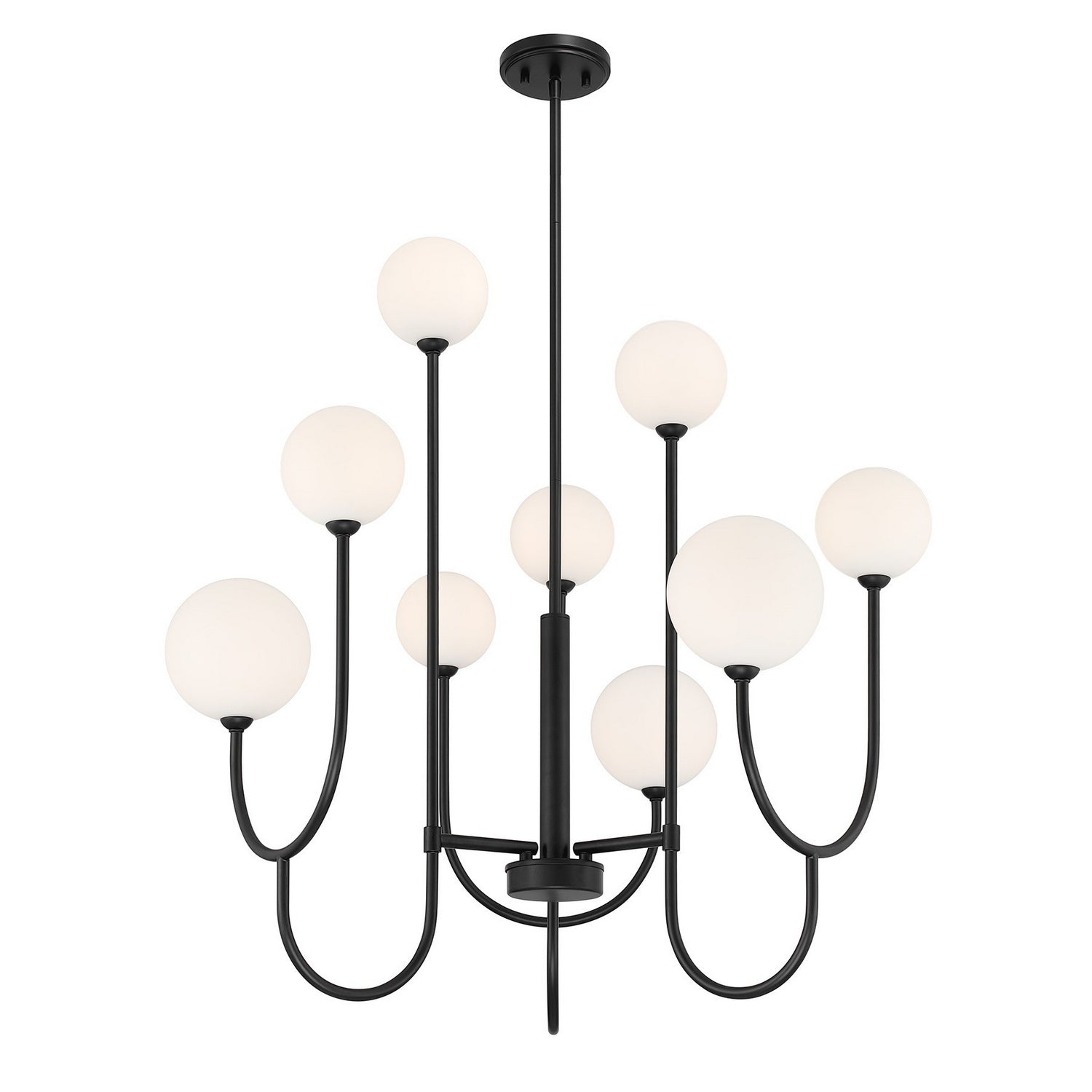 Savoy House - 1-5980-9-89 - Nine Light Chandelier - Chester - Matte Black