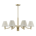 Savoy House - 1-6084-6-127 - Six Lumières Suspendu - Rosa - Noble Brass
