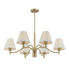 Savoy House - 1-6084-6-127 - Six Lumières Suspendu - Rosa - Noble Brass