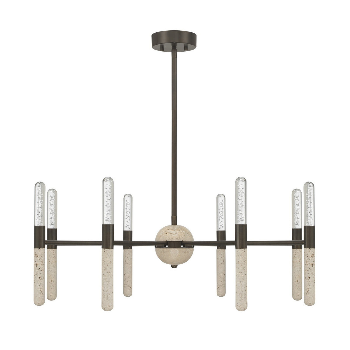 Savoy House - 1-9716-8-15 - LED Chandelier - Linden - Mediterranean Bronze