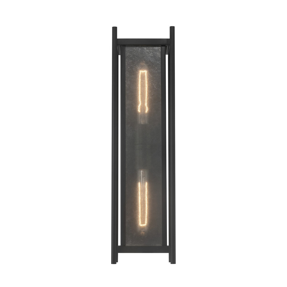 Savoy House - 5-3805-BK - Two Light Outdoor Wall Lantern - Jacobs - Matte Black