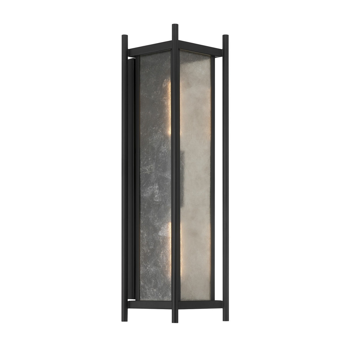 Savoy House - 5-3805-BK - Two Light Outdoor Wall Lantern - Jacobs - Matte Black