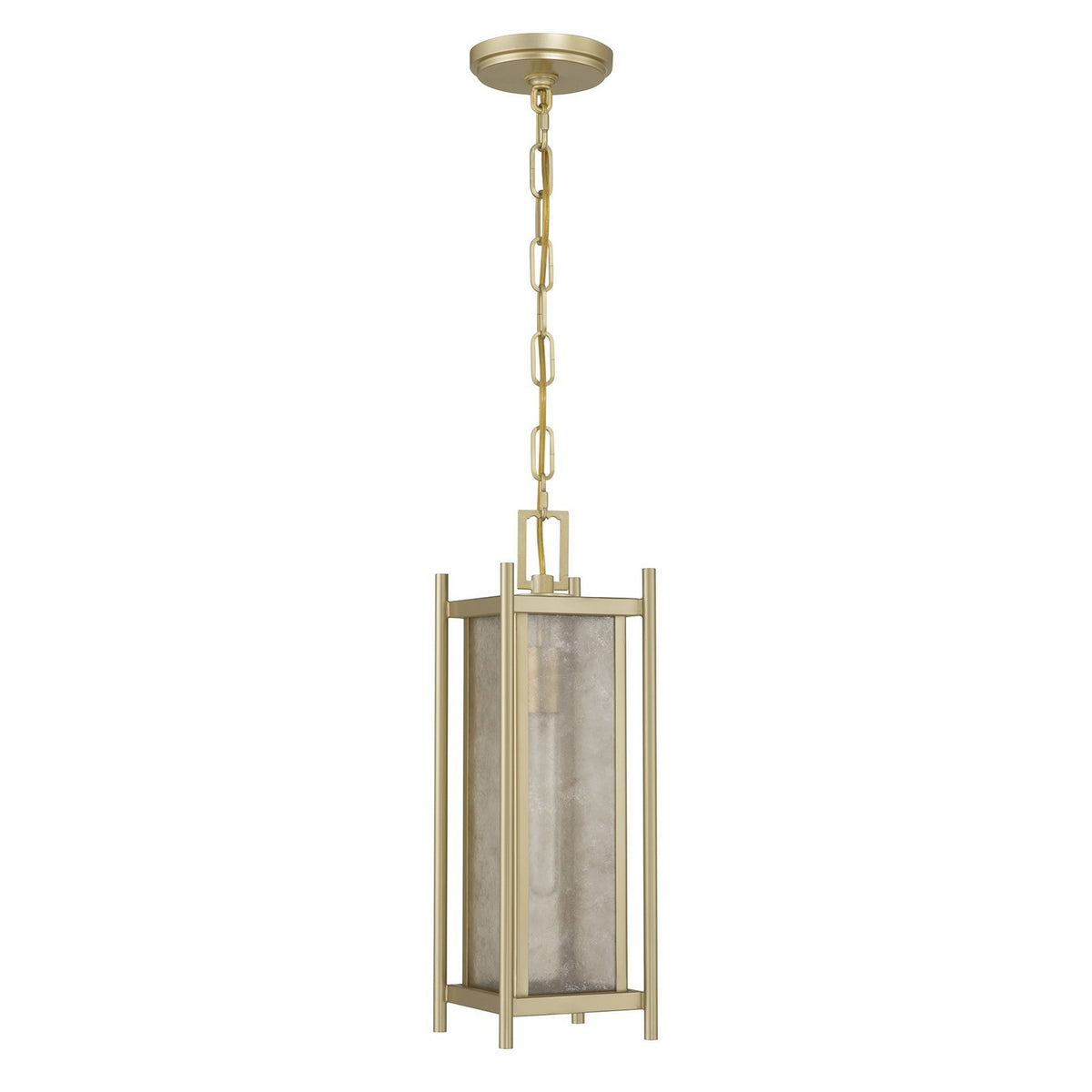 Savoy House - 5-3806-344 - Lanterne suspendue d'extérieur à une lumière - Jacobs - Laiton Serene