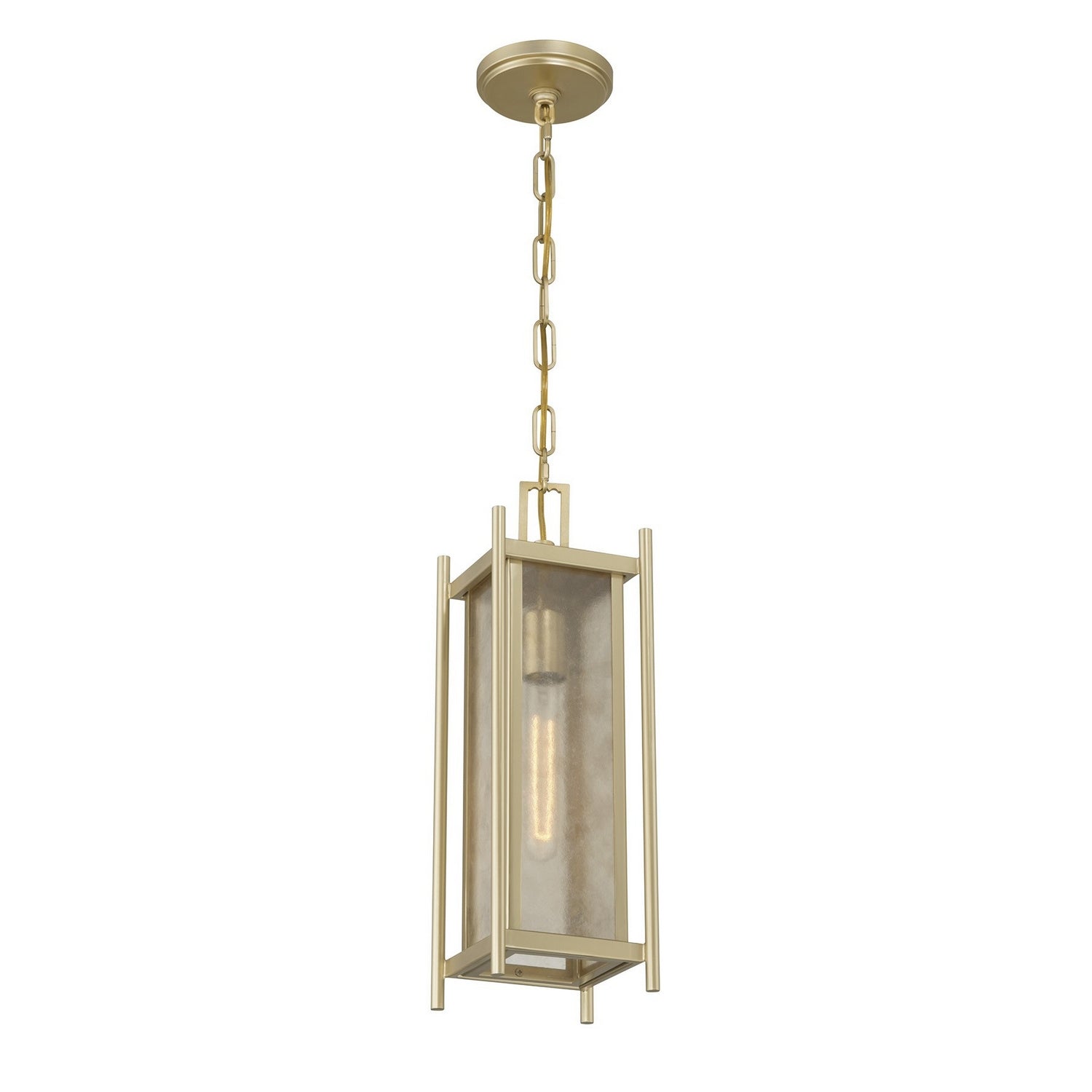 Savoy House - 5-3806-344 - One Light Outdoor Hanging Lantern - Jacobs - Serene Brass