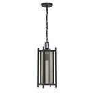 Savoy House - 5-3806-BK - Lanterne suspendue d'extérieur à une lumière - Jacobs - Noir mat
