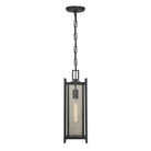 Savoy House - 5-3806-BK - Lanterne suspendue d'extérieur à une lumière - Jacobs - Noir mat