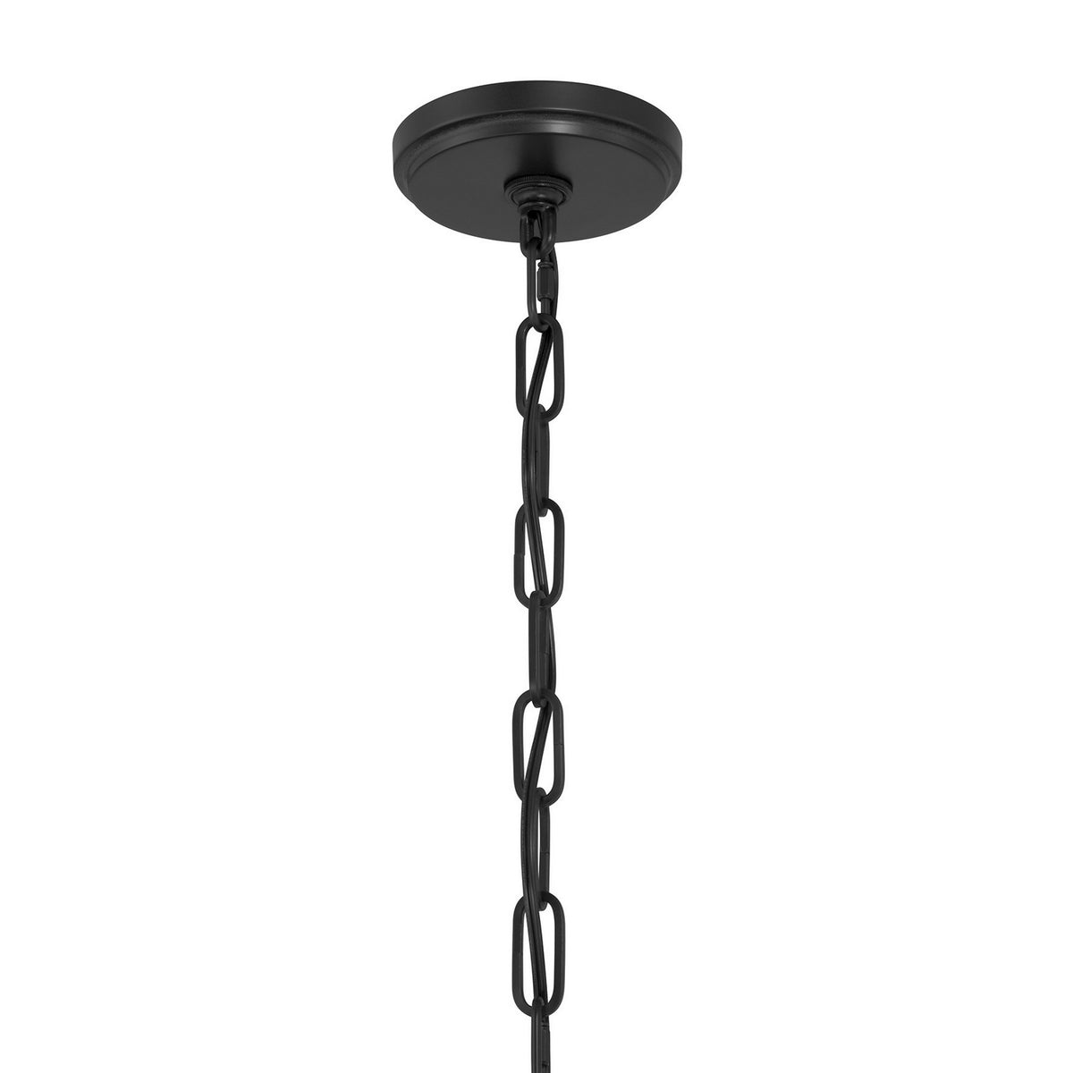 Savoy House - 5-3806-BK - Lanterne suspendue d'extérieur à une lumière - Jacobs - Noir mat