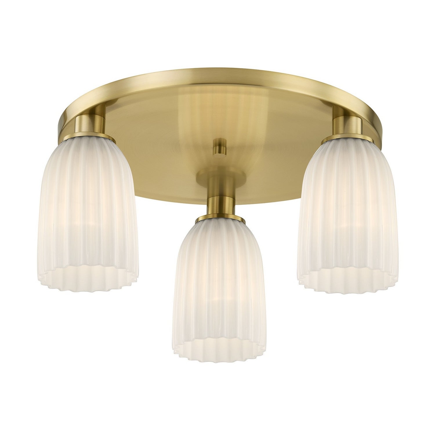 Savoy House - 6-1247-3-127 - Trois Lumières Plafonnier - Baldwin - Noble Brass