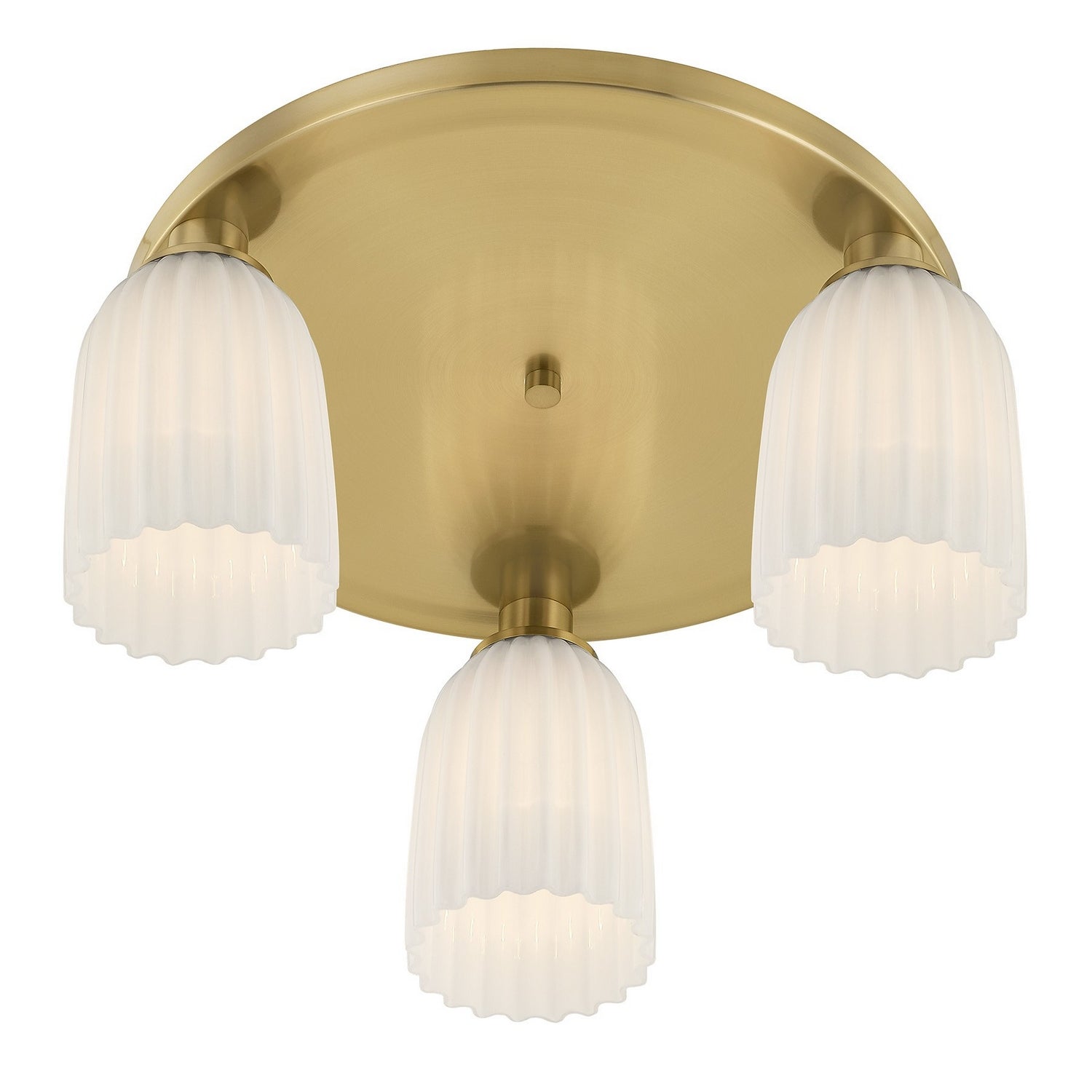 Savoy House - 6-1247-3-127 - Trois Lumières Plafonnier - Baldwin - Noble Brass