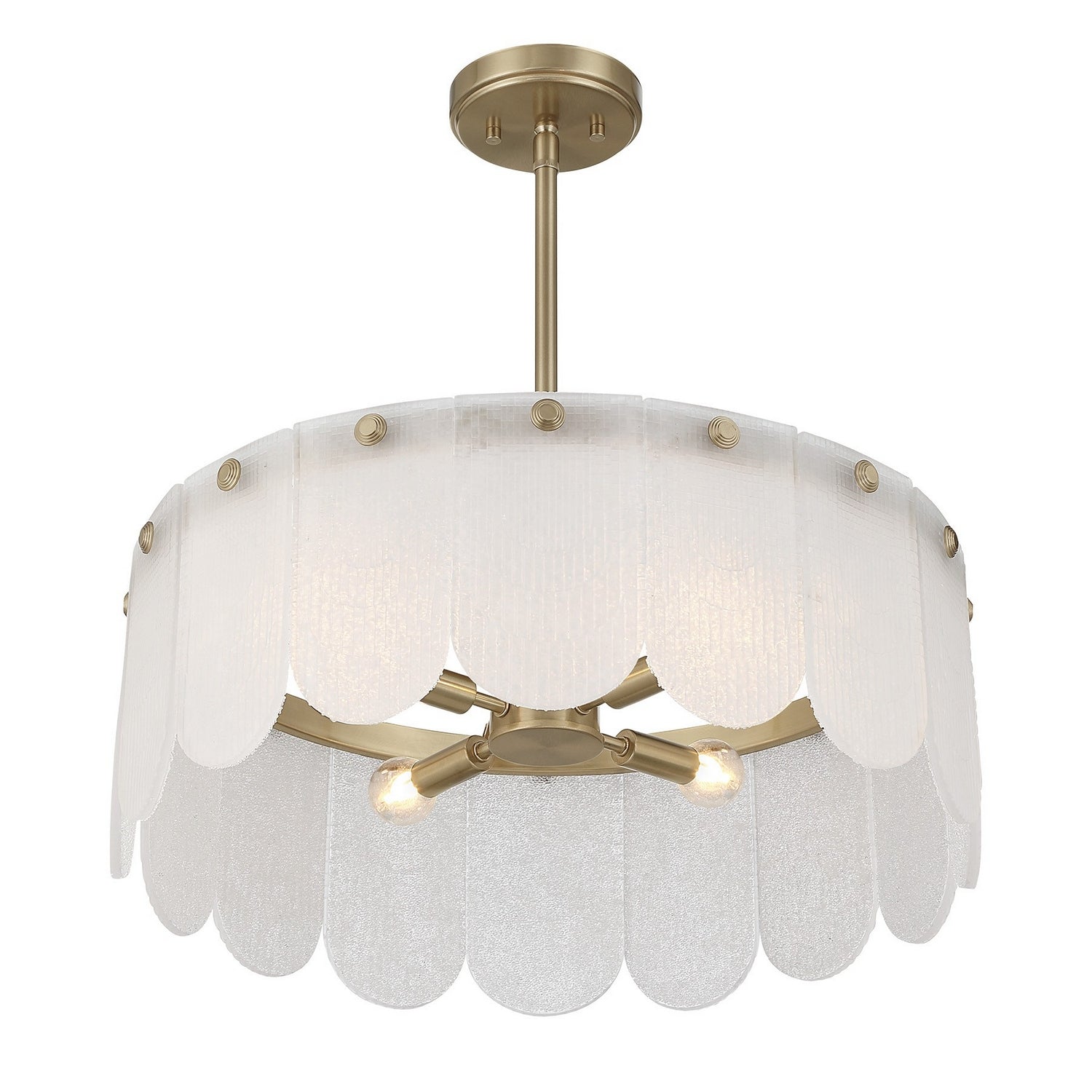 Savoy House - 6-9801-4-127 - Four Light Convertible - Ashton - Noble Brass