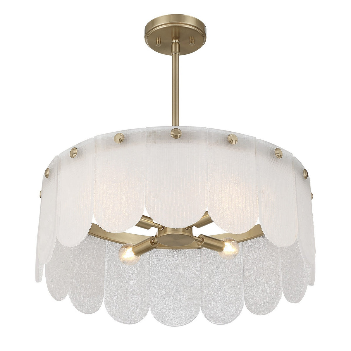 Savoy House - 6-9801-4-127 - Four Light Convertible - Ashton - Noble Brass