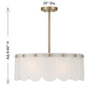 Savoy House - 6-9801-4-127 - Quatre lumières convertibles - Ashton - Noble Brass