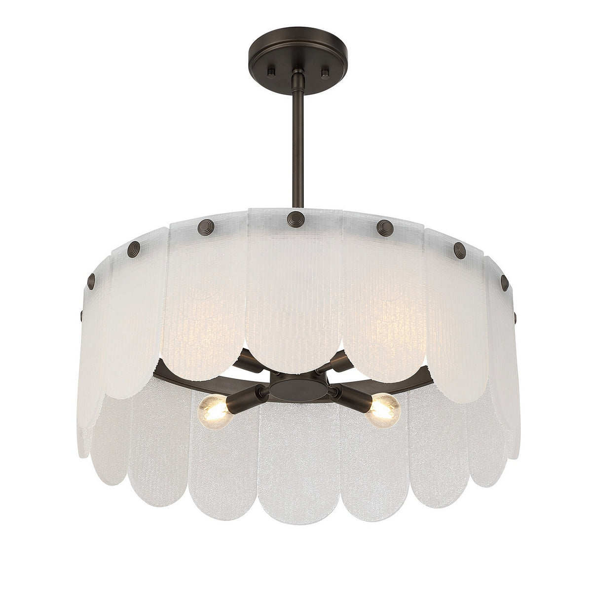 Savoy House - 6-9801-4-15 - Four Light Convertible - Ashton - Mediterranean Bronze