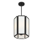 Savoy House - 7-1700-3-89 - Trois Lumières Suspension - Leeds - Noir mat