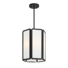 Savoy House - 7-1700-3-89 - Trois Lumières Suspension - Leeds - Noir mat