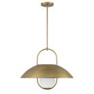 Savoy House - 7-3070-1-322 - Une lumière Suspension - Lehigh - Laiton chaud