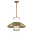 Savoy House - 7-3070-1-322 - Une lumière Suspension - Lehigh - Laiton chaud