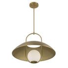 Savoy House - 7-3070-1-322 - Une lumière Suspension - Lehigh - Laiton chaud